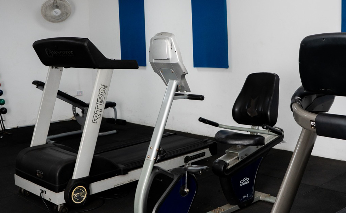 Academia equipada